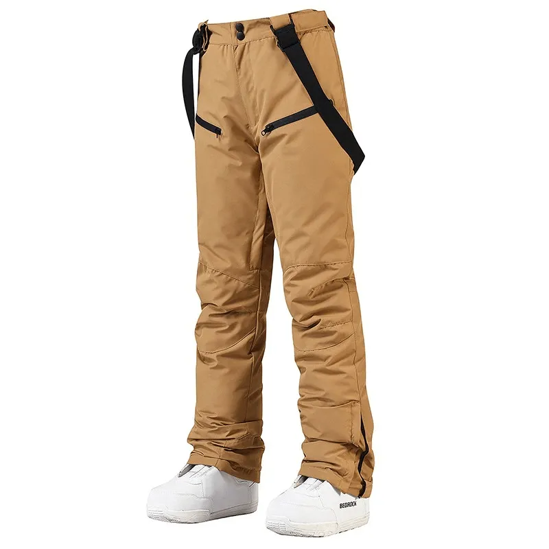 Waterproof Warm Snowboarding Trousers with Waist Protection - SF0688