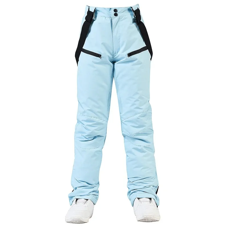 Waterproof Warm Snowboarding Trousers with Waist Protection - SF0688