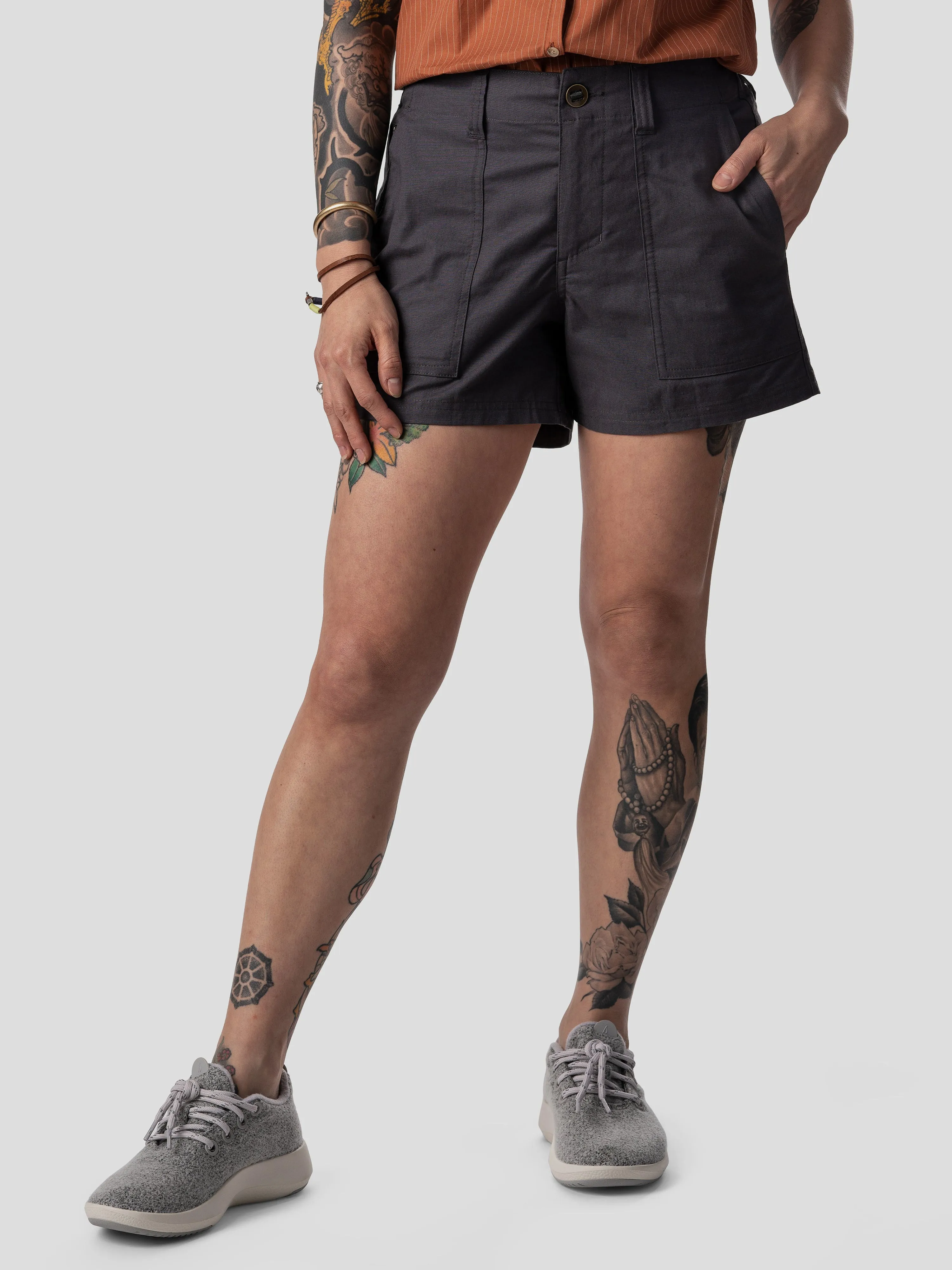 W's Gruene Short - Charcoal