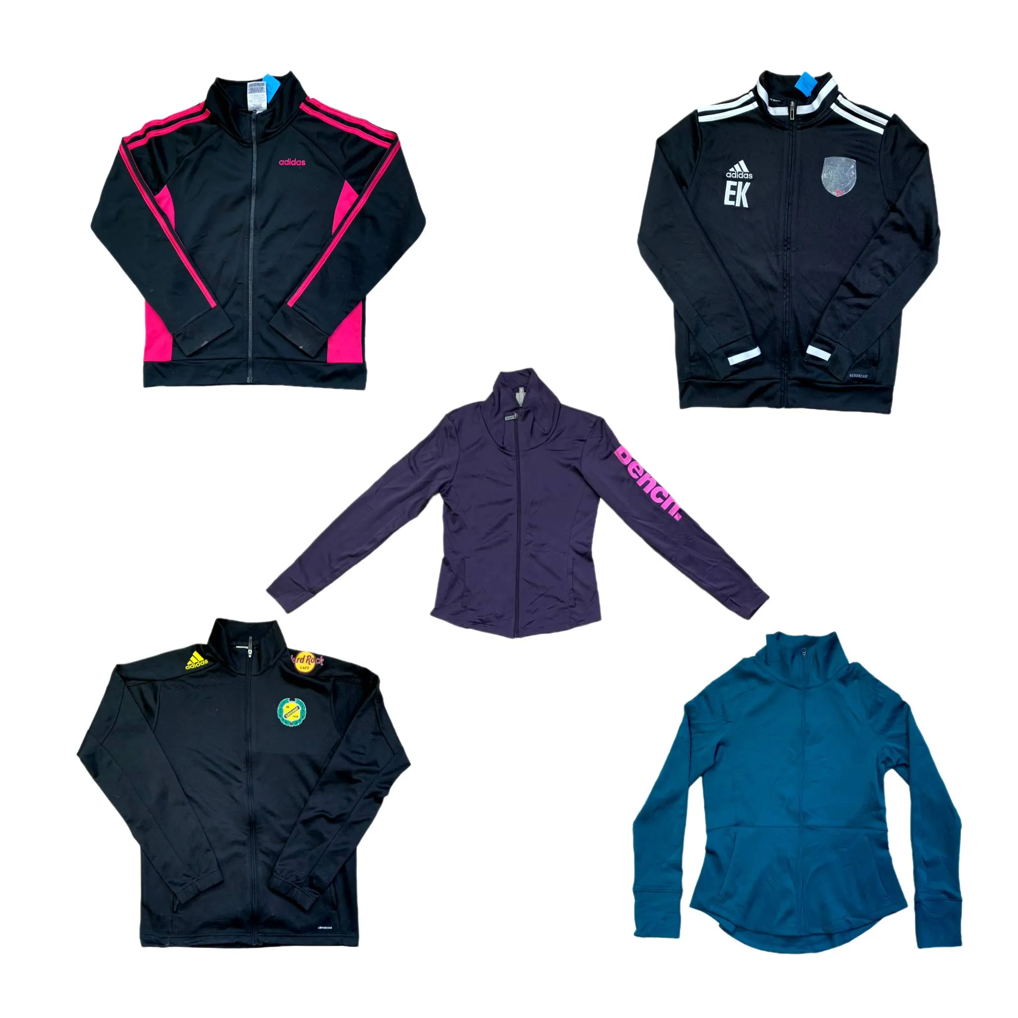 Y2K Sporty Zip Up Jackets , (RX-140)