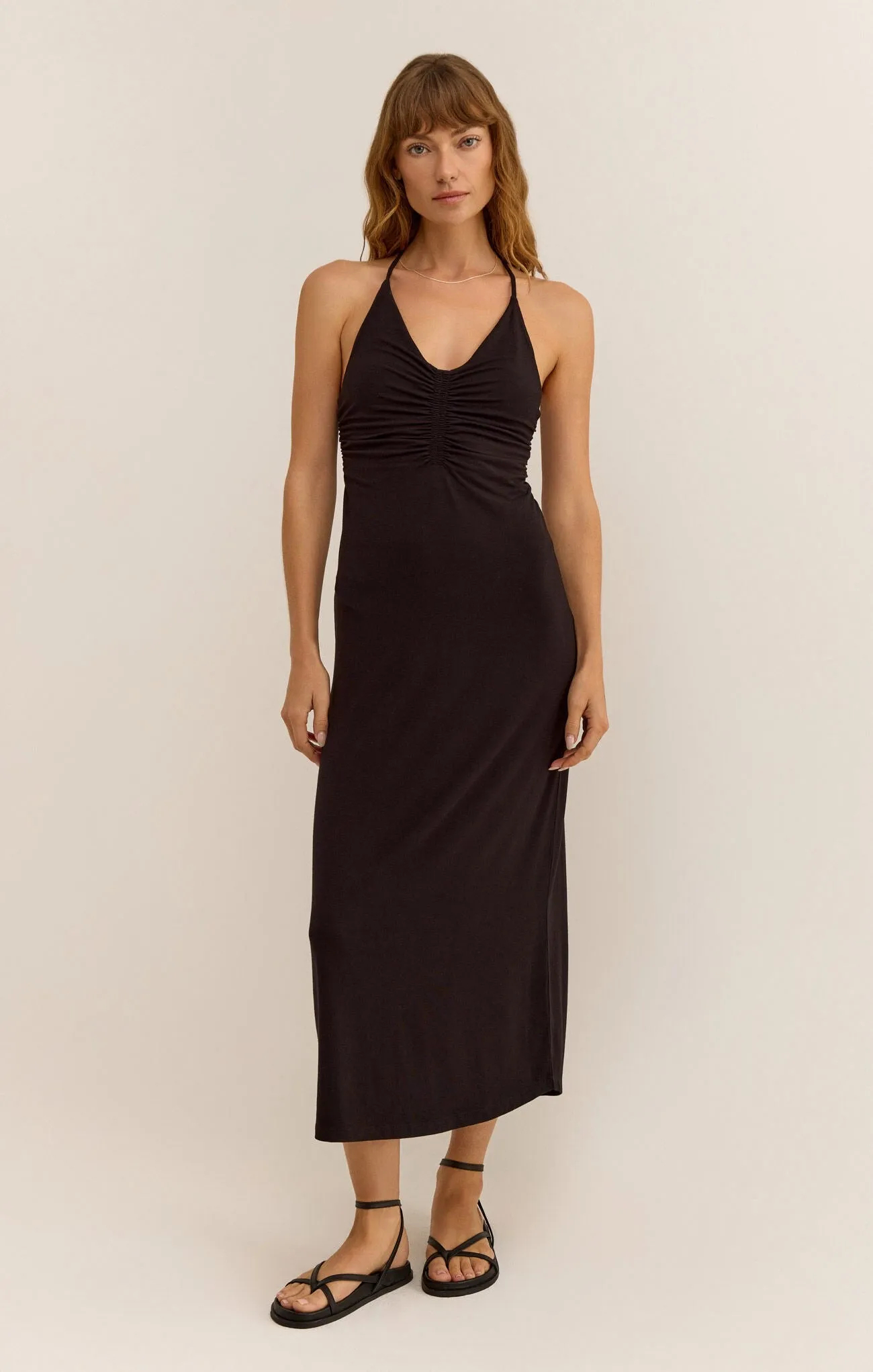 Z Supply Sicily Midi Dress BLACK